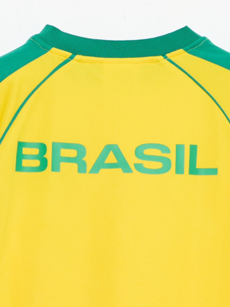 Completo maglia + pantaloncini con licenza ufficiale della Coppa del Mondo FIFA 26™ - 2 pezzi Giallo - Kiabi