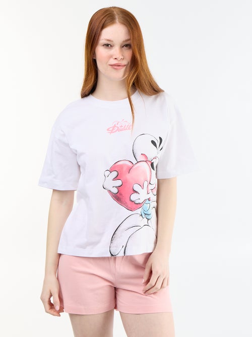 Completo pigiama 'Diddle' short + t-shirt - 2 pezzi - Kiabi