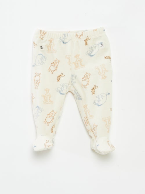 Completo pigiama en velluto 'Disney' top + pantaloni - 2 pezzi - Kiabi Completo pigiama en velluto 'Disney' top + pantaloni - 2 pezzi - Kiabi