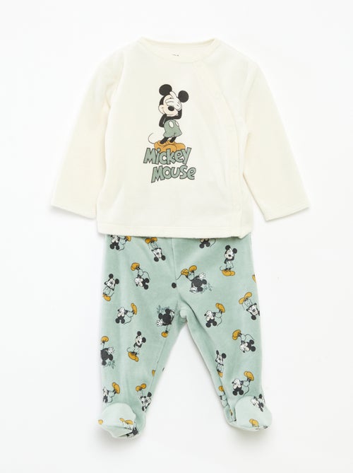 Completo pigiama en velluto 'Disney' top + pantaloni - 2 pezzi - Kiabi Completo pigiama en velluto 'Disney' top + pantaloni - 2 pezzi - Kiabi