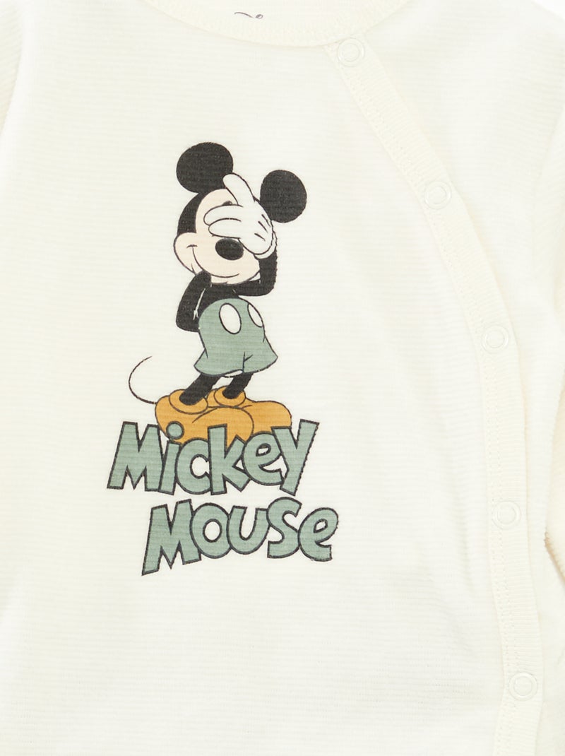 Completo pigiama en velluto 'Disney' top + pantaloni - 2 pezzi Verde - Kiabi