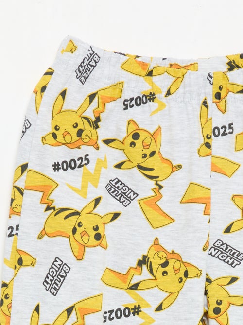 Completo pigiama lungo "Pikachu" "Pokémon" - 2 pezzi - Kiabi