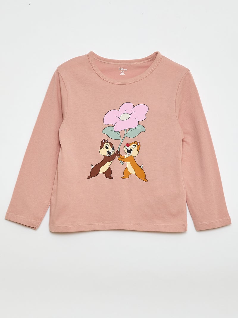 Completo pigiama lungo 'Stitch' 'Disney' - 2 pezzi Rosa - Kiabi