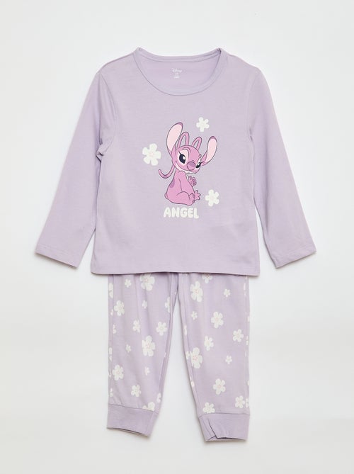 Completo pigiama lungo 'Stitch' 'Disney' - 2 pezzi - Kiabi