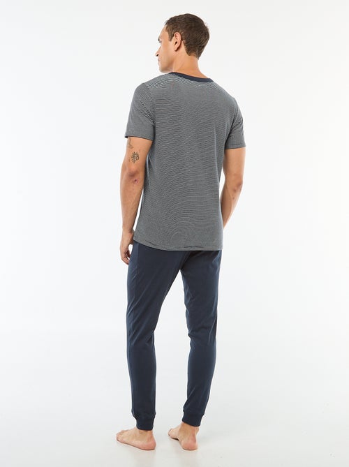 Completo pigiama t-shirt + pantaloni - 2 pezzi - Kiabi