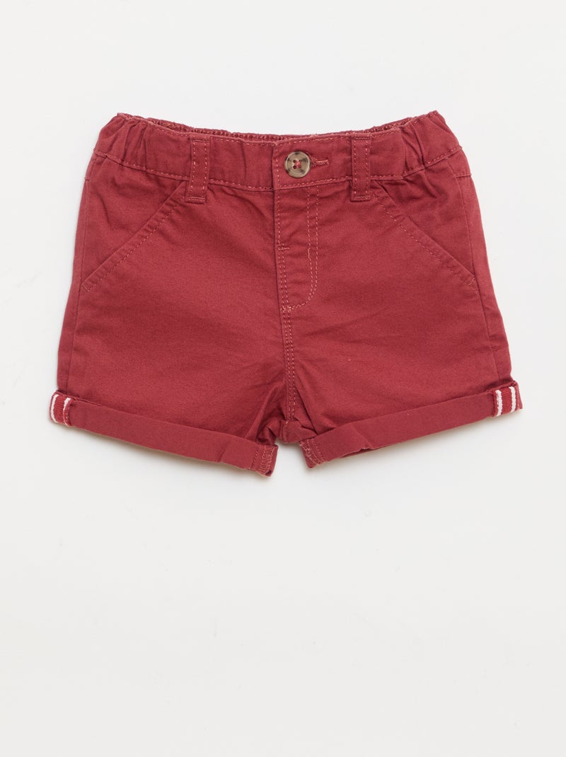 Completo polo + shorts - 2 pezzi Marrone - Kiabi