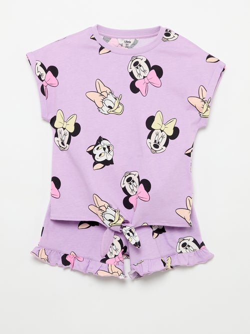 Completo shorts con volant + T-shirt "Disney" - Kiabi