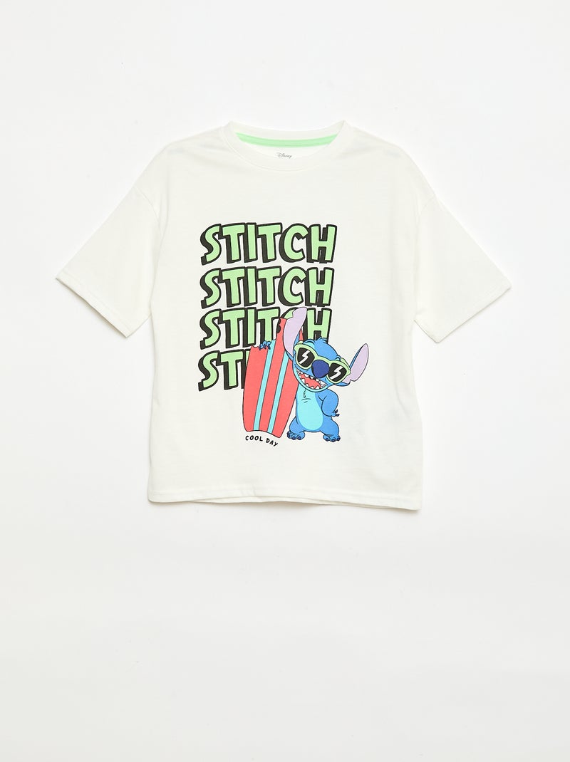 Completo T-shirt + bermuda \'Disney\' - 2 pezzi Bianco - Kiabi