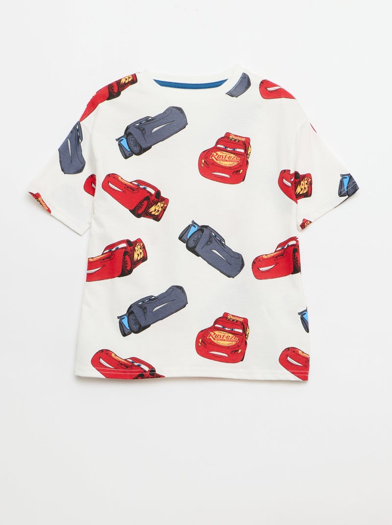 Completo T-shirt + bermuda 'Disney' - 2 pezzi Bianco - Kiabi