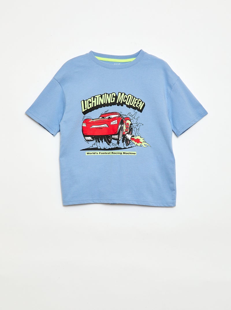 Completo T-shirt + bermuda "Disney" - 2 pezzi Blu - Kiabi