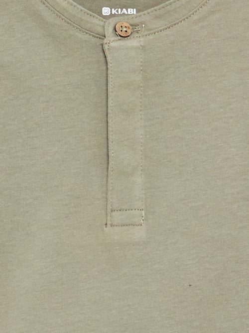 Completo t-shirt collo mao + pantaloni - 2 pezzi - Kiabi