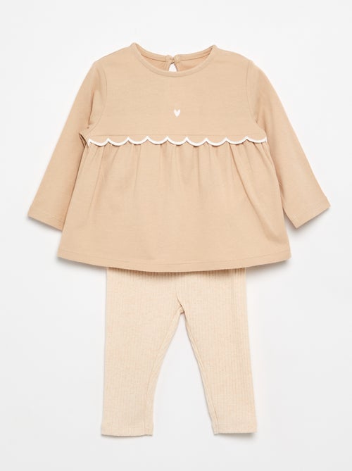 Completo T-shirt + leggings - Kiabi