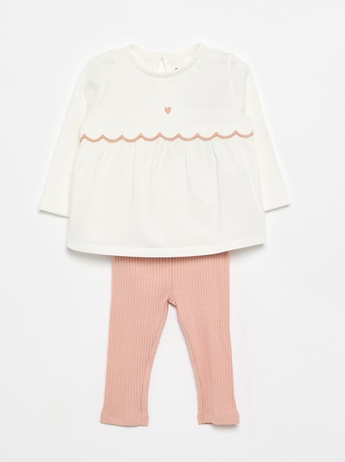 Completo T-shirt + leggings - Kiabi