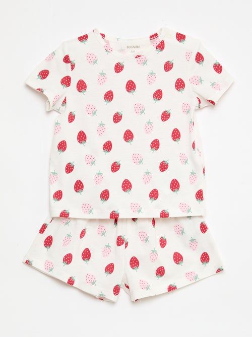 Completo t-shirt + pantaloncini all-over - Kiabi
