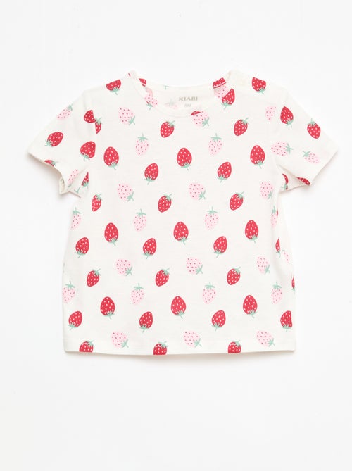 Completo t-shirt + pantaloncini all-over - Kiabi