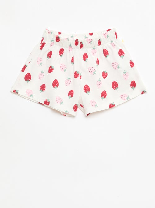 Completo t-shirt + pantaloncini all-over - Kiabi