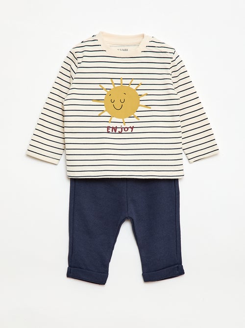 Completo t-shirt + pantaloni - 2 pezzi - Kiabi