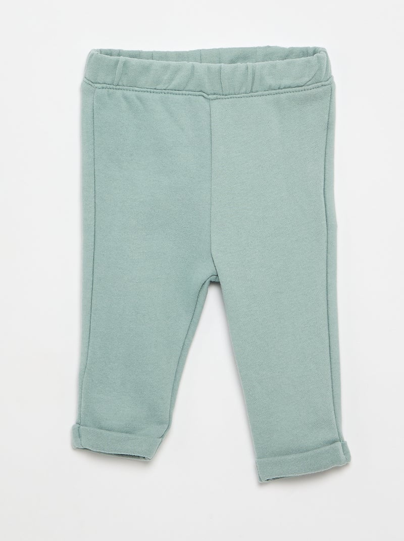 Completo T-shirt + pantaloni da jogging - 2 pezzi Bianco - Kiabi