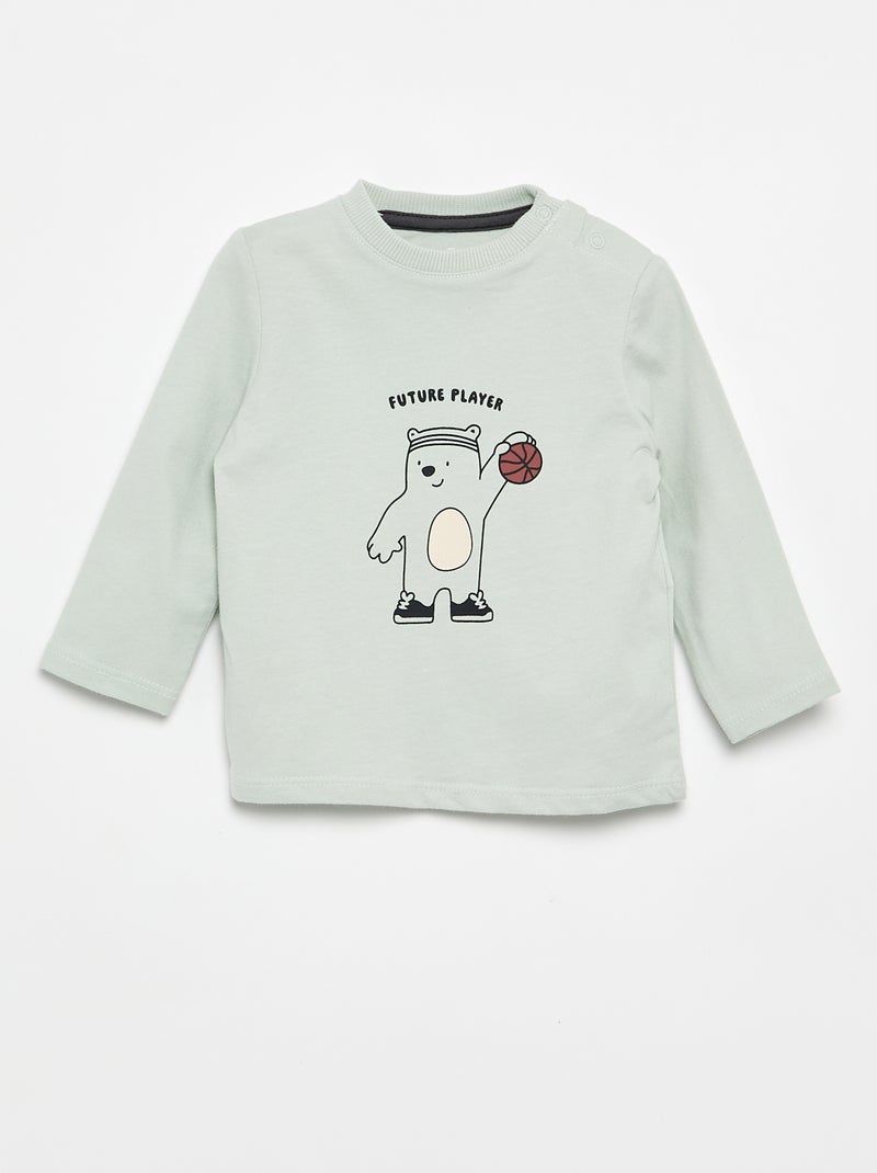 Completo T-shirt + pantaloni da jogging - 2 pezzi Blu - Kiabi