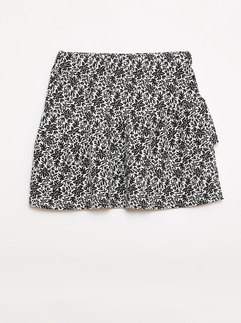 Completo top e gonna in tela Nero - Kiabi