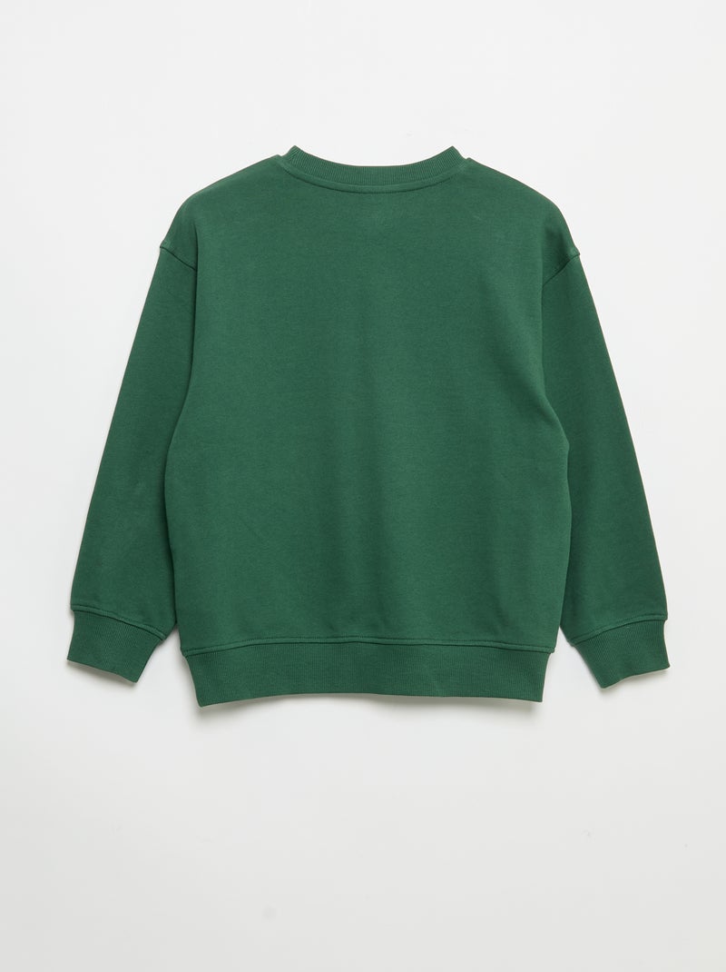 Completo tuta felpa + pantaloni - 2 pezzi Verde - Kiabi