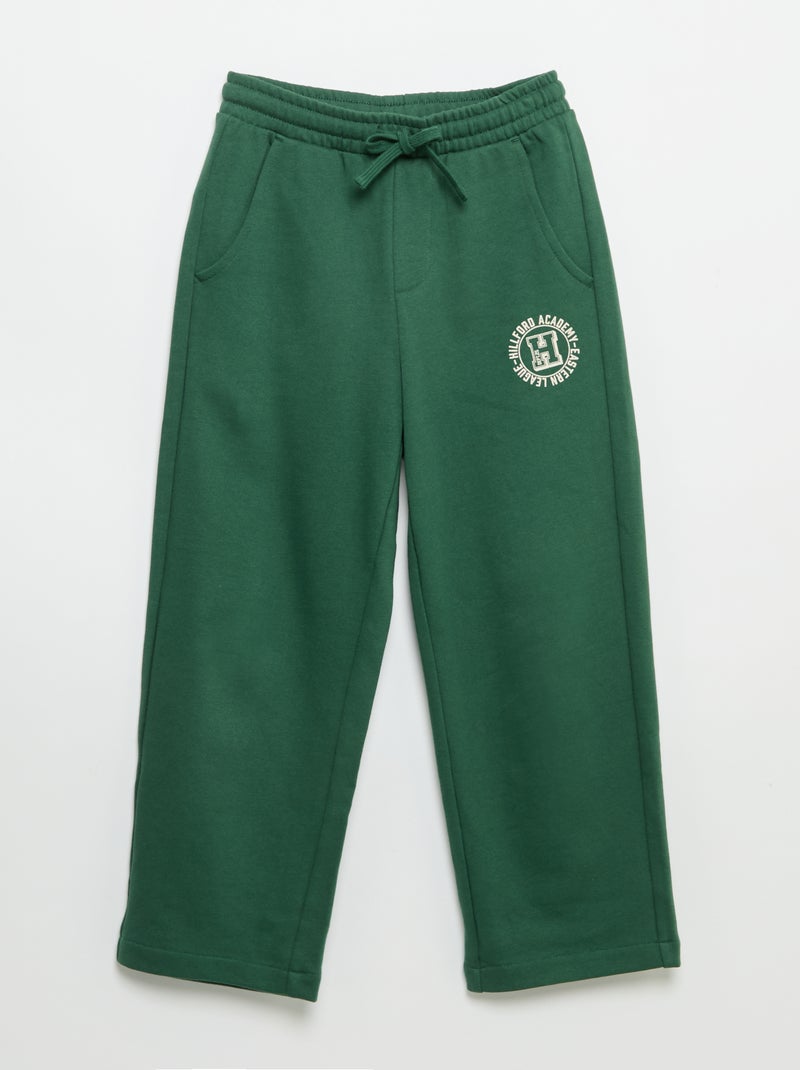 Completo tuta felpa + pantaloni - 2 pezzi Verde - Kiabi