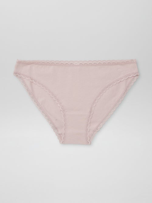 Confezione da 2 mutandine in cotone - Kiabi