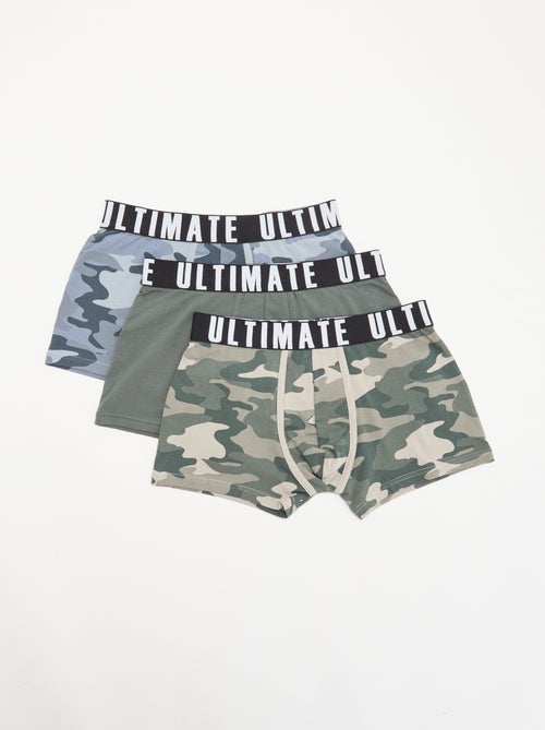 Confezione da 3 boxer fantasia - Kiabi