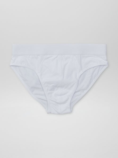 Confezione da 3 slip a tinta unita - Kiabi