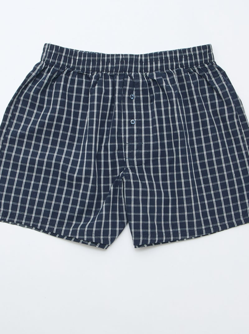 Confezione da 5 boxer in cotone Grigio - Kiabi