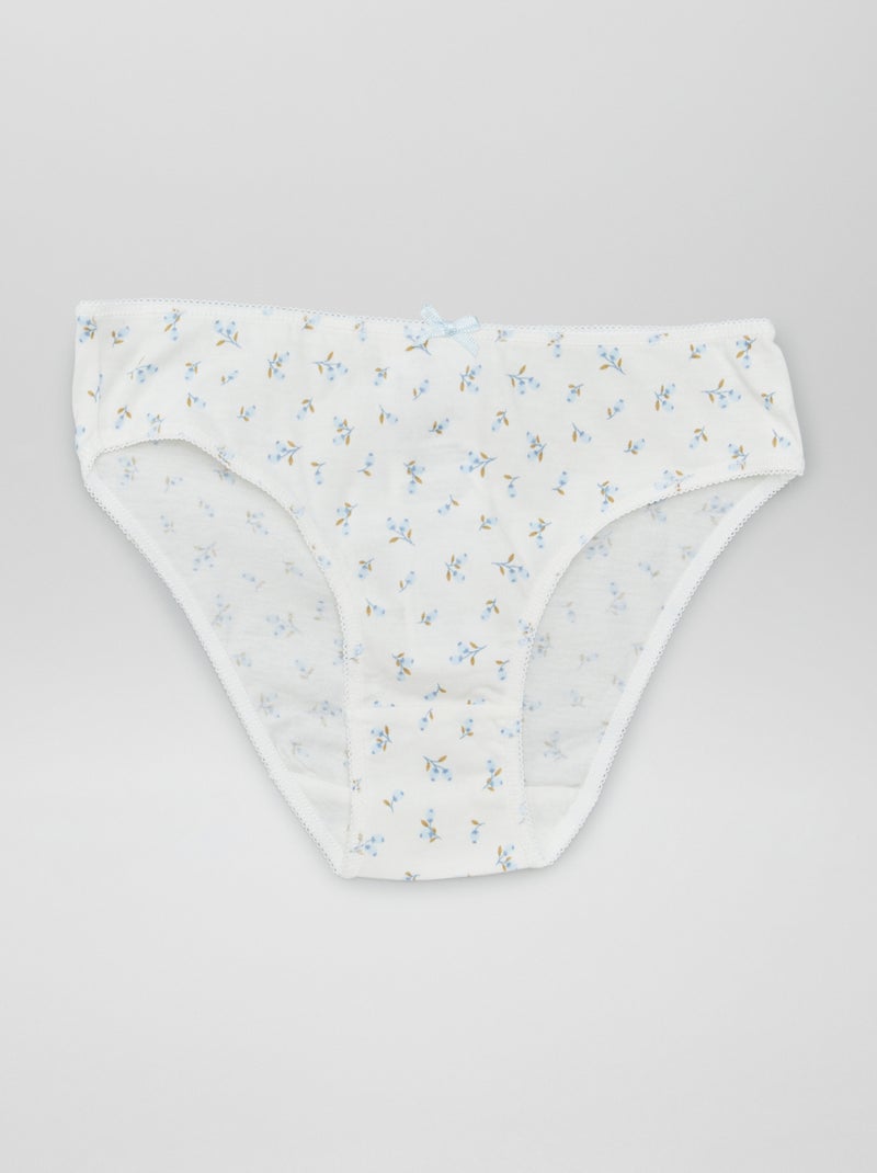 Confezione da 7 slip BIANCO - Kiabi