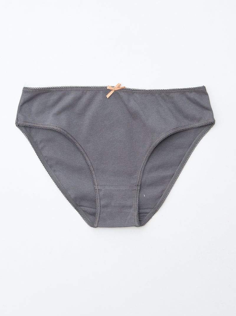 Confezione da 7 slip Marrone - Kiabi