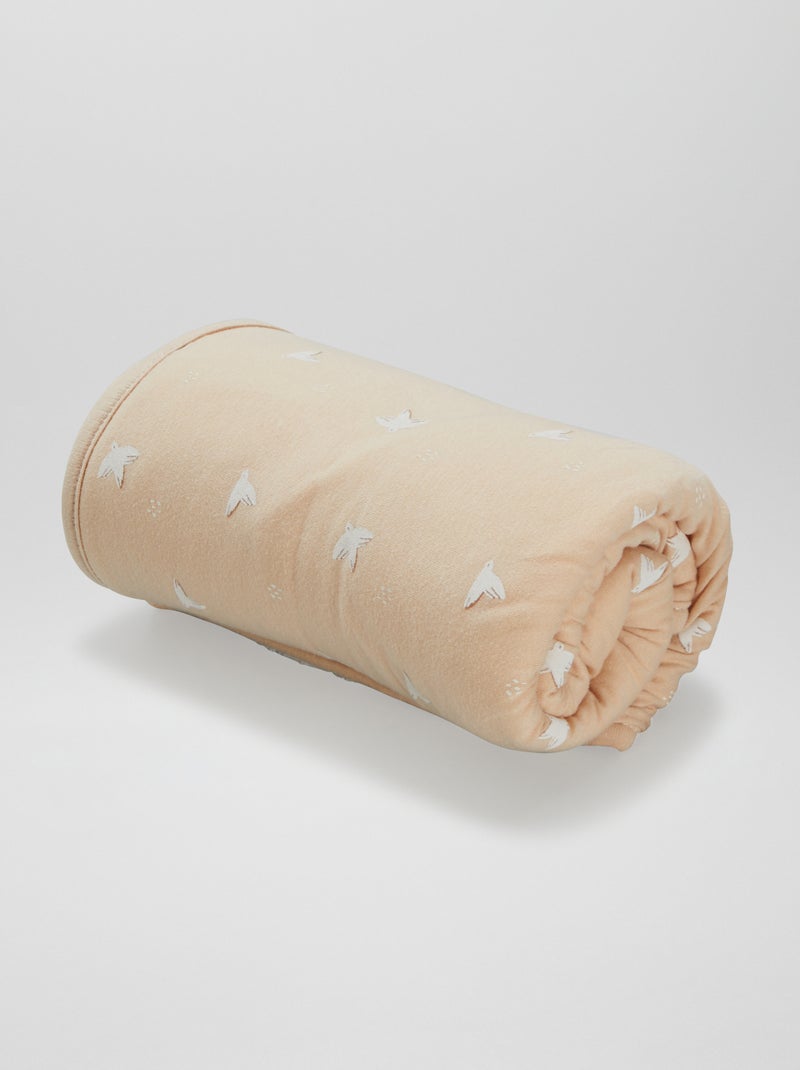 Coperta con stampa MARRONE - Kiabi