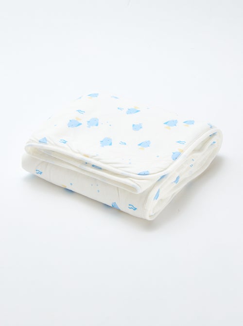 Coperta in jersey stampato in cotone jersey - Kiabi