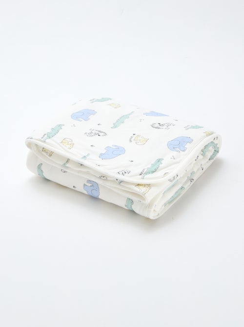Coperta in jersey stampato in cotone jersey - Kiabi