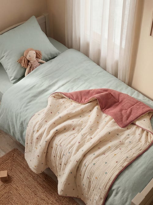 Coperta reversibile 110 x 150 cm - Kiabi Home - Kiabi