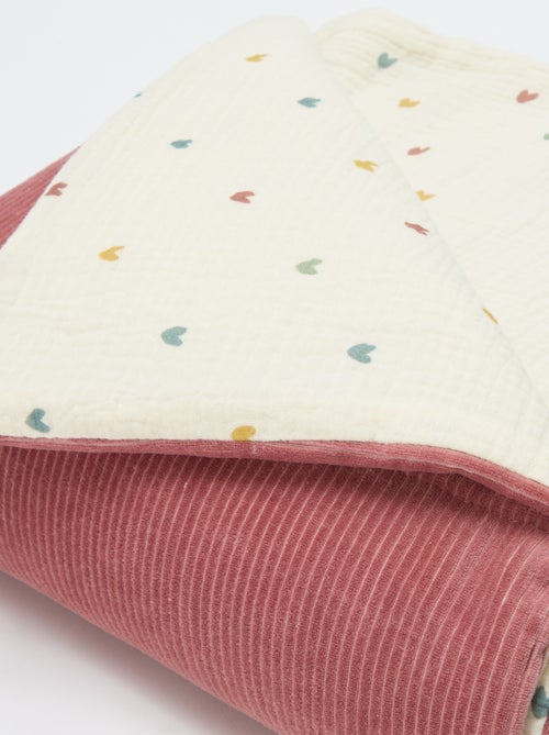 Coperta reversibile 110 x 150 cm - Kiabi Home - Kiabi
