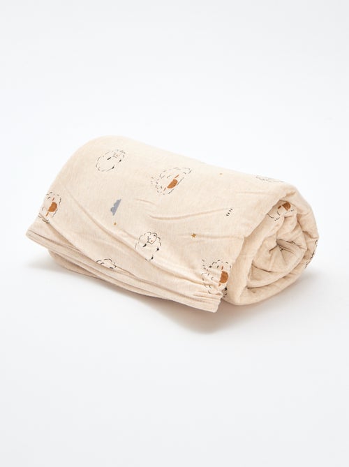 Coperta stampata con interno effetto pile - Kiabi