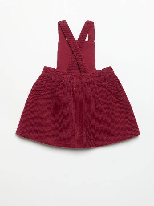 Cord-Latzkleid - Kiabi Cord-Latzkleid - Kiabi