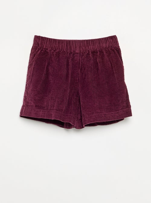 Cord-Rock-Shorts - Kiabi