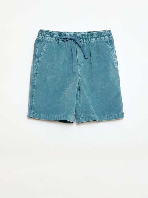 Corduroy Bermuda Shorts - Kiabi