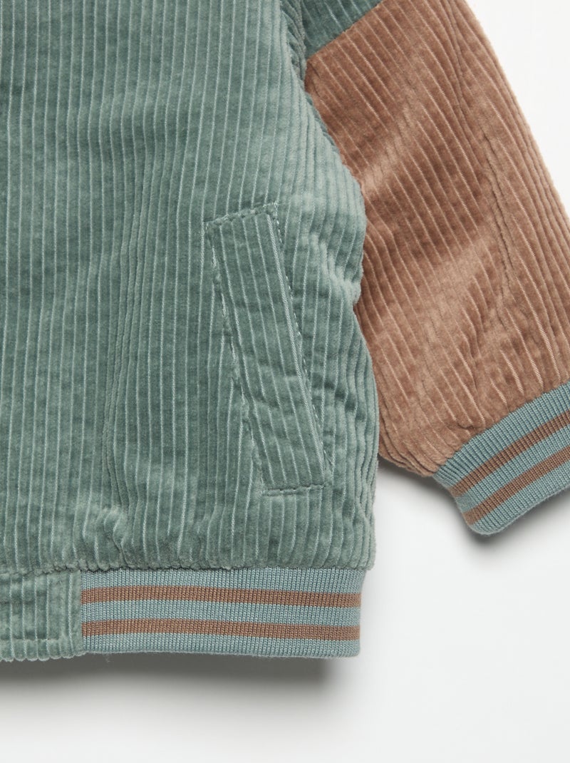 Corduroy Jacket Brown - Kiabi