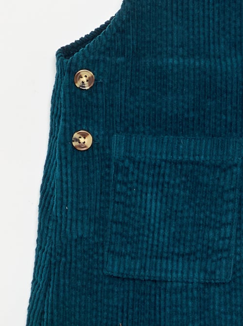 Corduroy Pinafore Dress - Kiabi