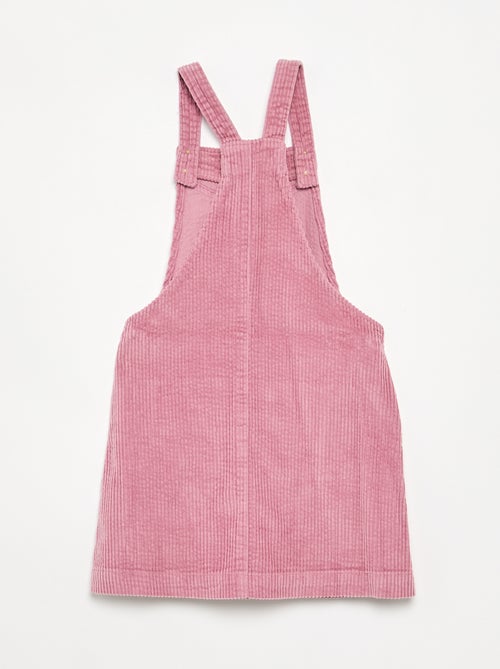 Corduroy Pinafore Dress - Kiabi Corduroy Pinafore Dress - Kiabi