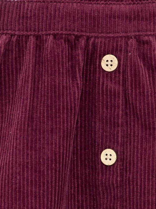 Corduroy Pinafore Dress - Kiabi Corduroy Pinafore Dress - Kiabi