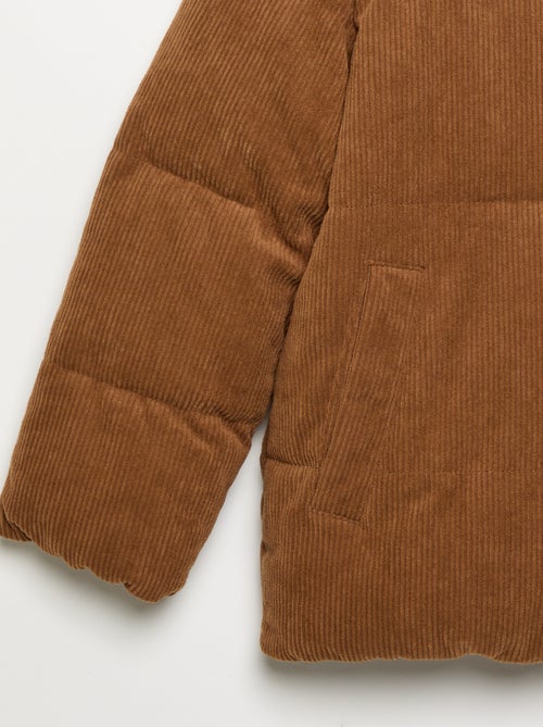 Corduroy Puffer Jacket - Kiabi