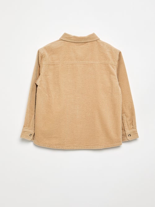 Corduroy Shacket - Kiabi Corduroy Shacket - Kiabi