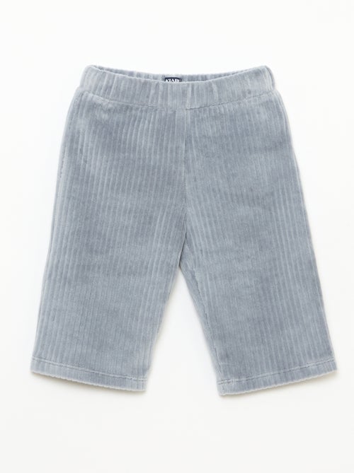 Corduroy Sweatshirt and Pants Set - Kiabi