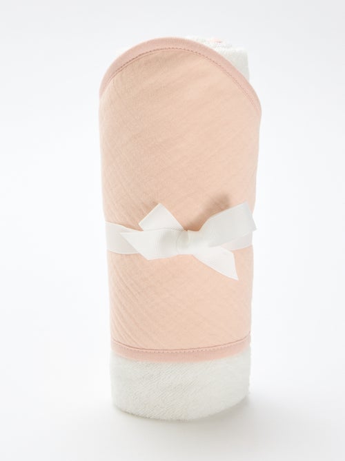 Cotton Baby Bath Cape 62 x 104 cm - Kiabi
