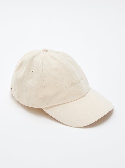 Cotton baseball cap - Kiabi